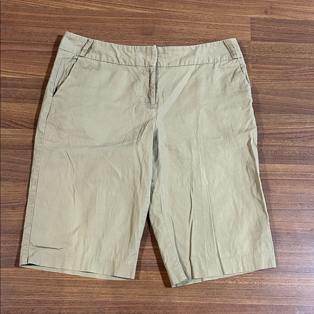 George Women's Tan Bermuda Shorts